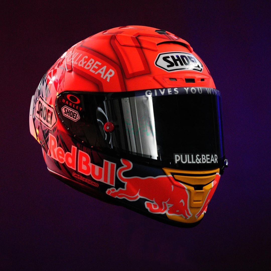 【SHOEI】マルク・マルケスの2022仕様ヘルメットを紹介 ヘルメットログ